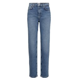 Nuoslo hr straight jeans N�mph, medium blue denim