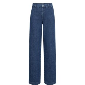 Nuamber hr wide jeans N�mph, medium blue denim