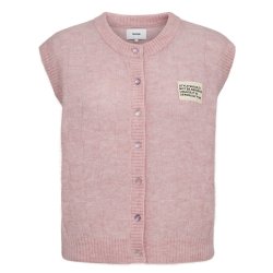 Nuriette check vest N�mph, pink lady