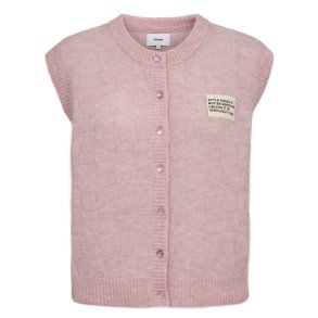 Nuriette check vest N�mph, pink lady