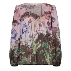 Nuforest blouse N�mph, pink lady