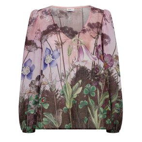 Nuforest blouse N�mph, pink lady