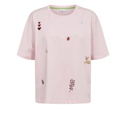 Nutenia boxy t-shirt N�mph, pink lady
