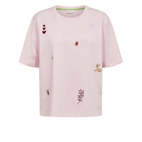 Nutenia boxy t-shirt N�mph, pink lady