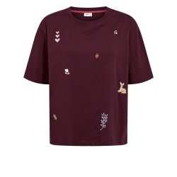 Nutenia boxy t-shirt N�mph, fig