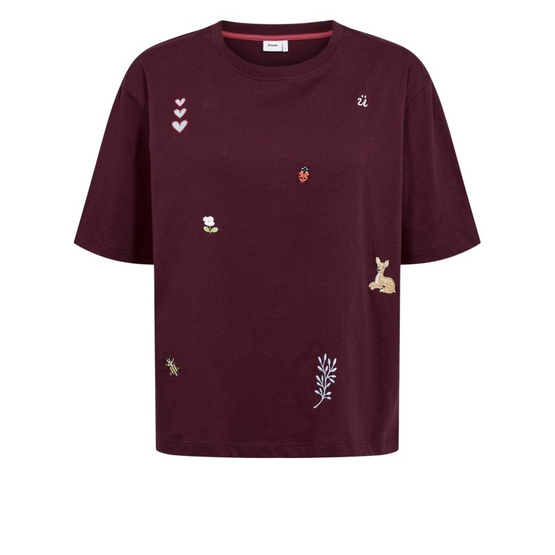 Nutenia boxy t-shirt N�mph, fig