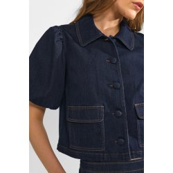 Nualetta ss shirt N�mph, dark blue denim
