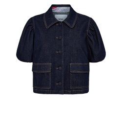 Nualetta ss shirt N�mph, dark blue denim