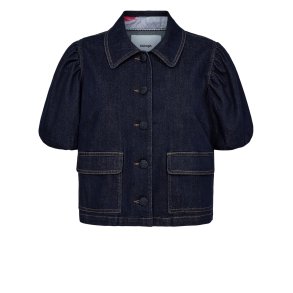 Nualetta ss shirt N�mph, dark blue denim