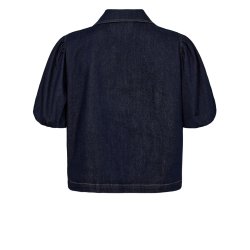 Nualetta ss shirt N�mph, dark blue denim