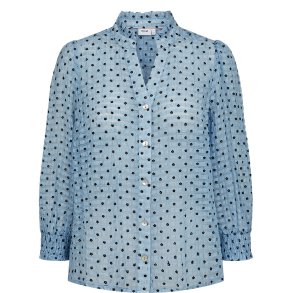 Nujannet shirt N�mph, floaty blue