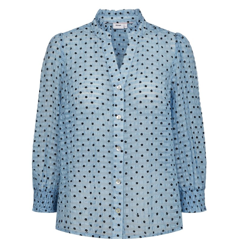 Nujannet shirt N�mph, floaty blue 38
