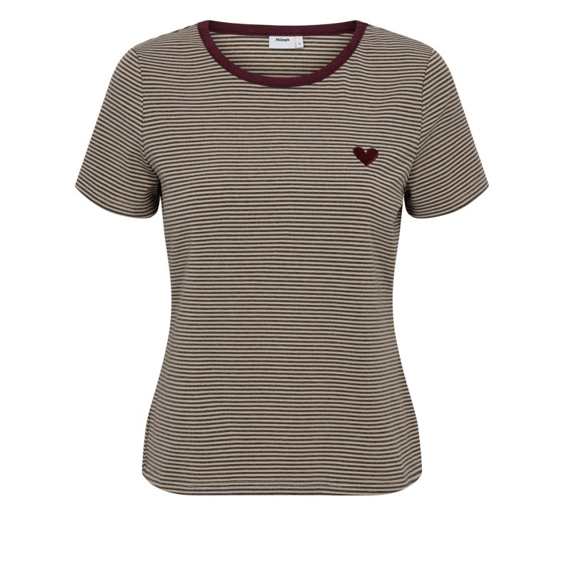 Nualexa t-shirt N�mph, silver mink