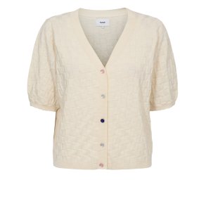 Nutika cardigan N�mph, whitecap gray