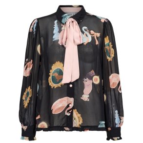 Nuophelia ls shirt N�mph, caviar