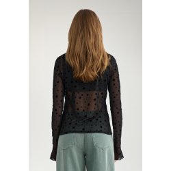 Nuevita ls mesh blouse N�mph, caviar
