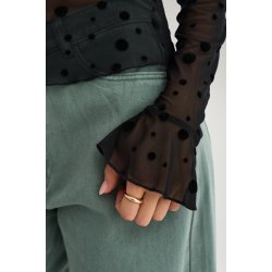 Nuevita ls mesh blouse N�mph, caviar