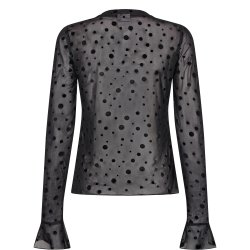 Nuevita ls mesh blouse N�mph, caviar