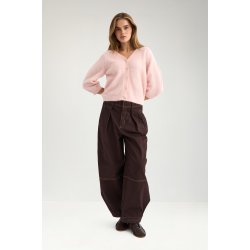 Nusuri brushed ss cardigan N�mph, peachskin