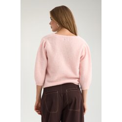 Nusuri brushed ss cardigan N�mph, peachskin