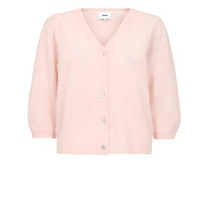 Nusuri brushed ss cardigan N�mph, peachskin