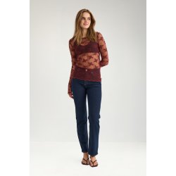 Nunatalia blouse N�mph, syrah