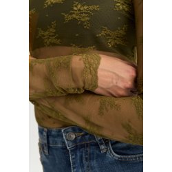 Nunatalia blouse N�mph, fir green