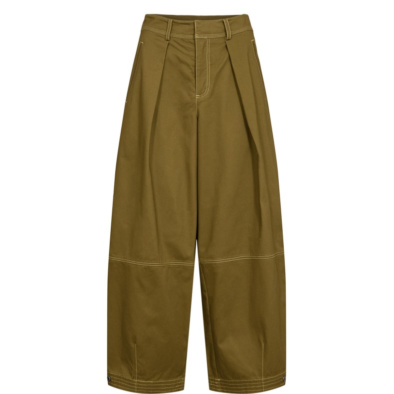 Nukatti barrel pants N�mph, fir green