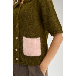 Nusalia cardigan N�mph, fir green
