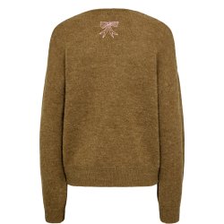Nuyppa embroidery pullover N�mph, fir green
