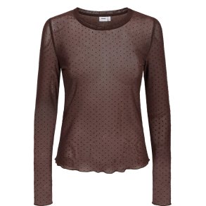 Nujinnie blouse N�mph, chocolate plum