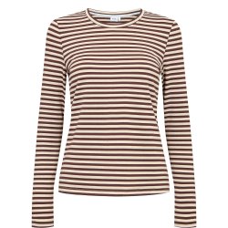 Nurixie blouse N�mph, chocolate plum