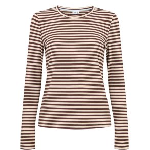Nurixie blouse N�mph, chocolate plum
