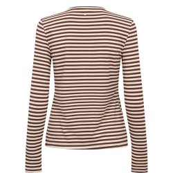 Nurixie blouse N�mph, chocolate plum