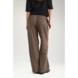 Nulippa straight pants N�mph, chocolate plum