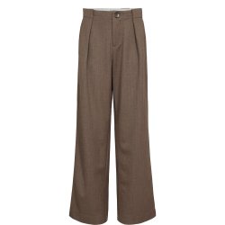 Nulippa straight pants N�mph, chocolate plum
