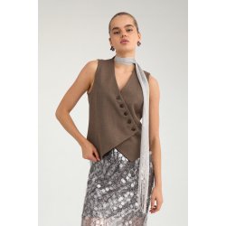 Nulippa vest N�mph, chocolate plum