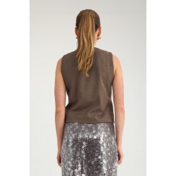 Nulippa vest N�mph, chocolate plum