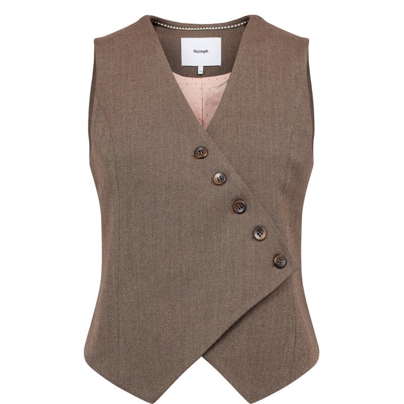 Nulippa vest N�mph, chocolate plum