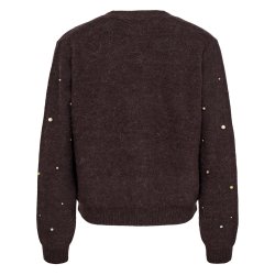 Nubidda cardigan N�mph, chocolate plum