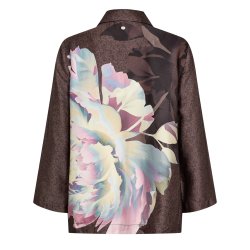 Nucrisa boxy shirt N�mph, black coffee