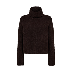 Nuwilla cropped pullover Nmph, black coffee