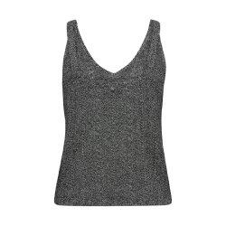 Cressida melange knit top Mos Mosh, black