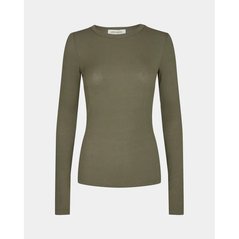 Petricia long sleeve t-shirt Sofie Schnoor, army green