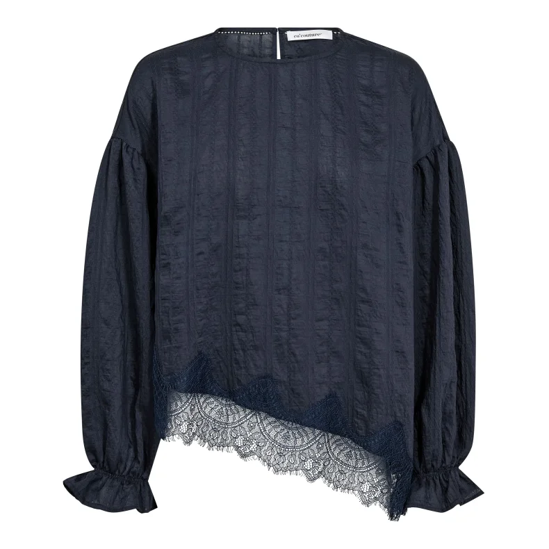 Melli lace blouse Co'Couture, navy