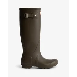 Womens original tall boot Hunter, chocolate brown