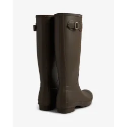 Womens original tall boot Hunter, chocolate brown