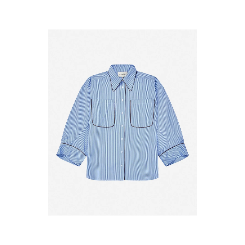 Voyage shirt Munthe, blue