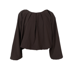 Bcdavina balloon blouse Black Colour, coffee