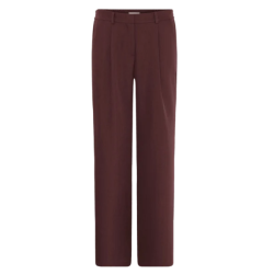 Fava wide pants ICHI, fudge melange